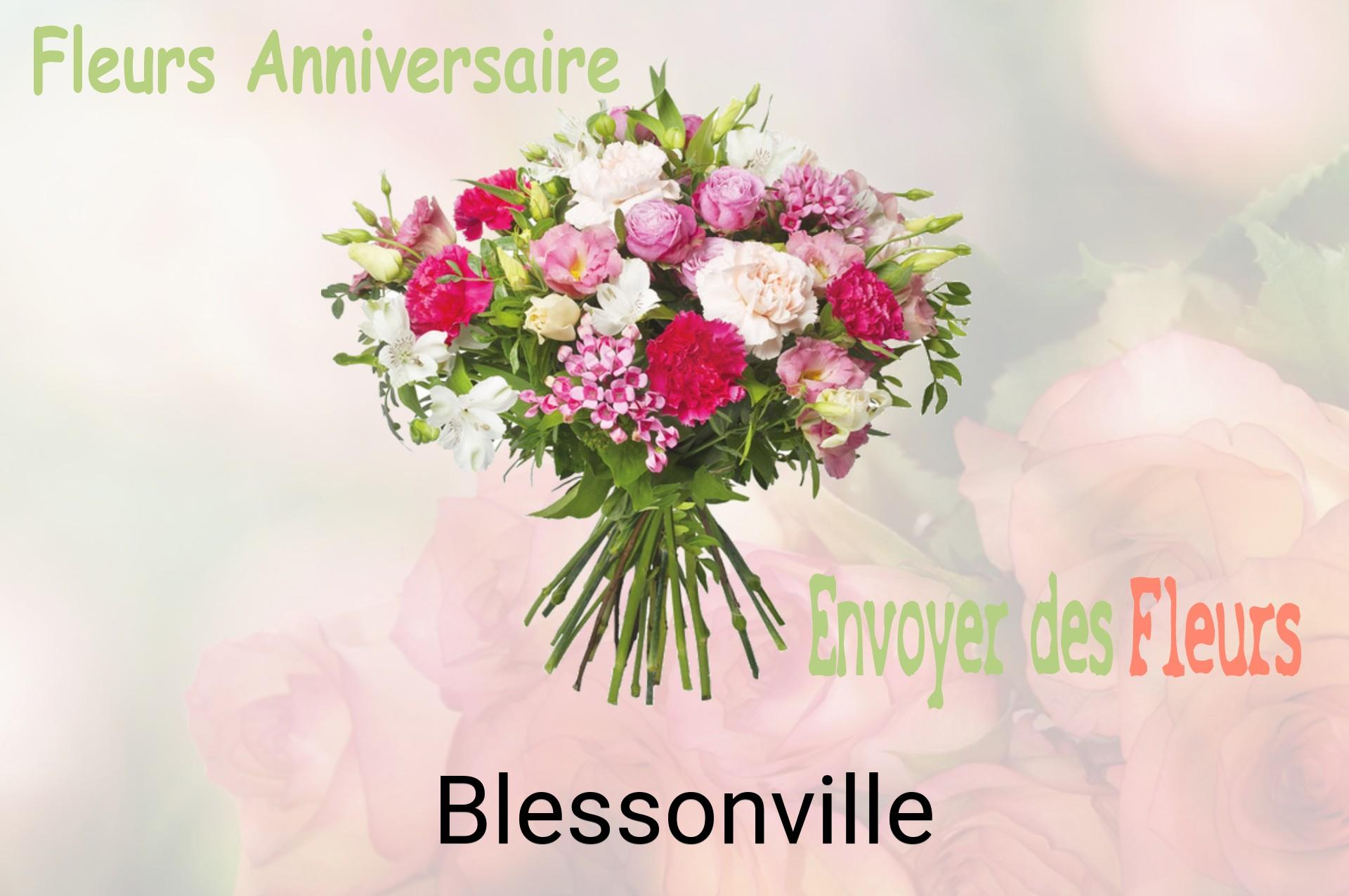 Bouquet de fleurs d’anniversaire livré à Blessonville